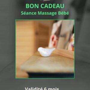 Bon cadeau massage bébé