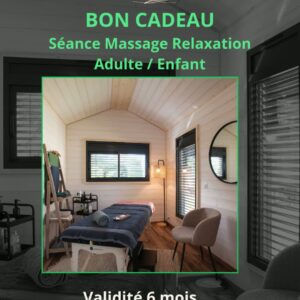 Bon cadeau Séance Massage Relaxation Adulte / Enfant